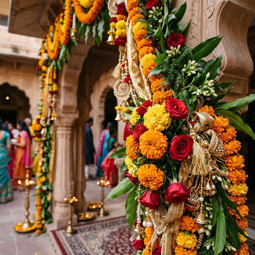 Indian Floral Decor
